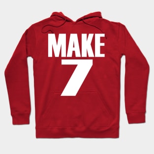 Make 7 Up Yours Vintage Design Hoodie